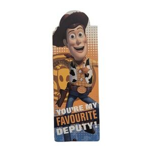 2010 Deputy Woody Cowboy Toy Story 3 Bookmark Magnetic Magnet UK Company If 6801